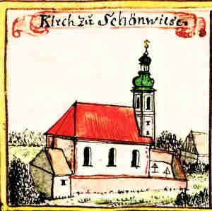 Kirch zu Schnwiese - Koci, widok oglny